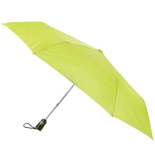 totes 11in Yellow Automatic Compact Umbrella in the Umbrellas