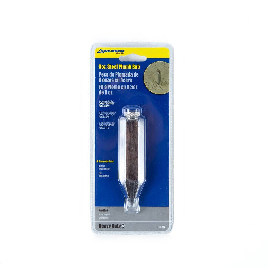 Swanson Tool Company 8 oz Steel Plumb Bob at