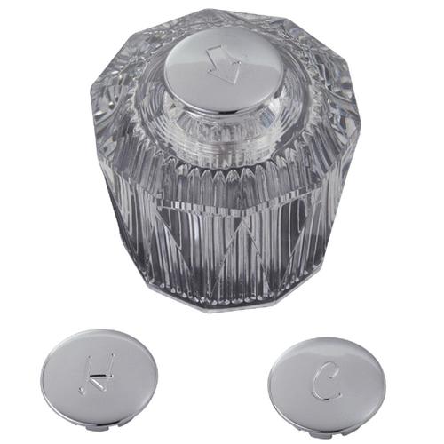 BrassCraft Clear Acrylic Knob Shower Handle in the Shower Faucet ...