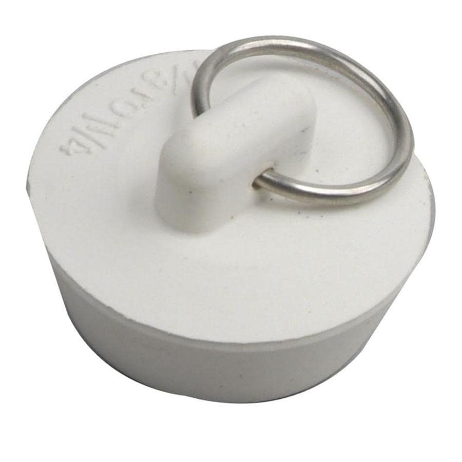BrassCraft White Bathroom Sink Stopper at