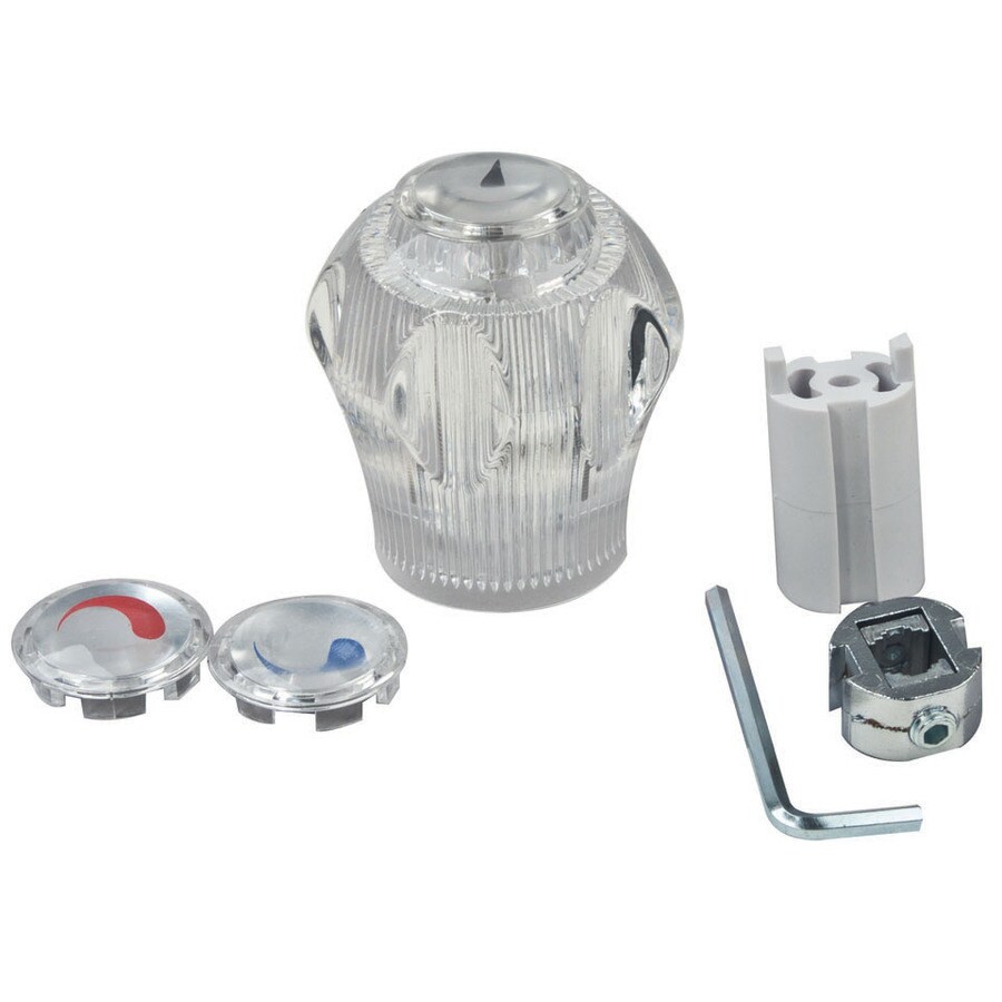 BrassCraft Clear Knob Shower Handle at