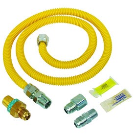 UPC 039166123889 product image for BrassCraft Safety Plus Gas Installation Kit for Dryer and Range | upcitemdb.com
