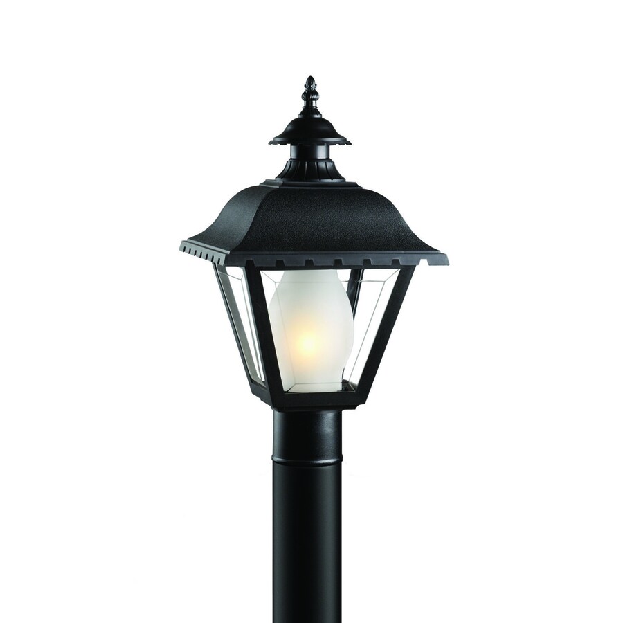 Portfolio 17.12in H Black Post Light at