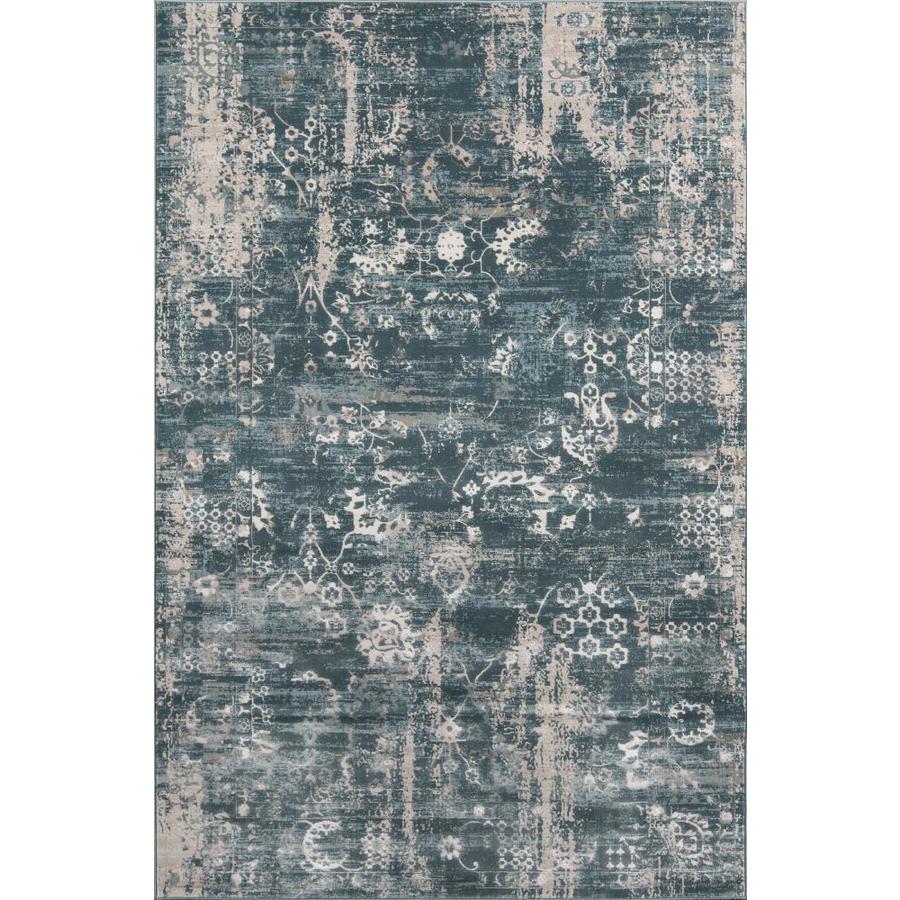 Momeni Juliet Green Rectangular Indoor Machine Made Vintage Area Rug