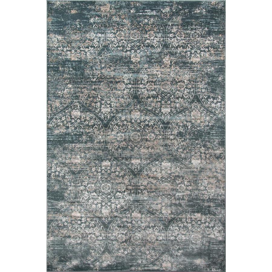 Momeni Juliet Green Rectangular Indoor Machine Made Vintage Area Rug