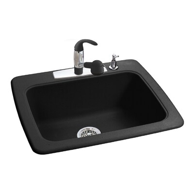 Franke Usa Single Basin Composite Granite Topmount Kitchen Sink At