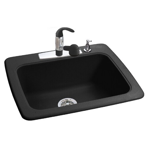 Franke USA Single Basin Composite Granite Topmount Kitchen Sink At   039487131990xl 