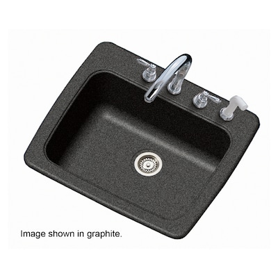 Franke Single Basin Composite Granite Kitchen Sink At Lowes Com