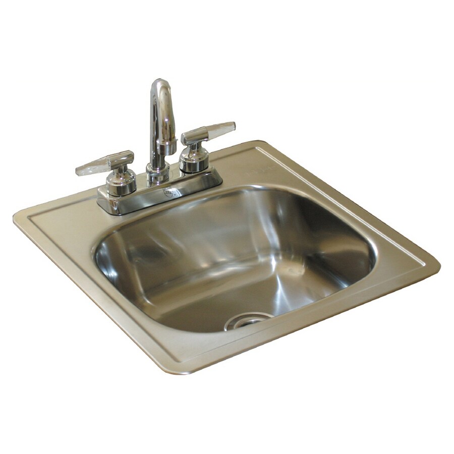 Franke Usa Square Topmount Bar Sink With Faucet At Lowes Com