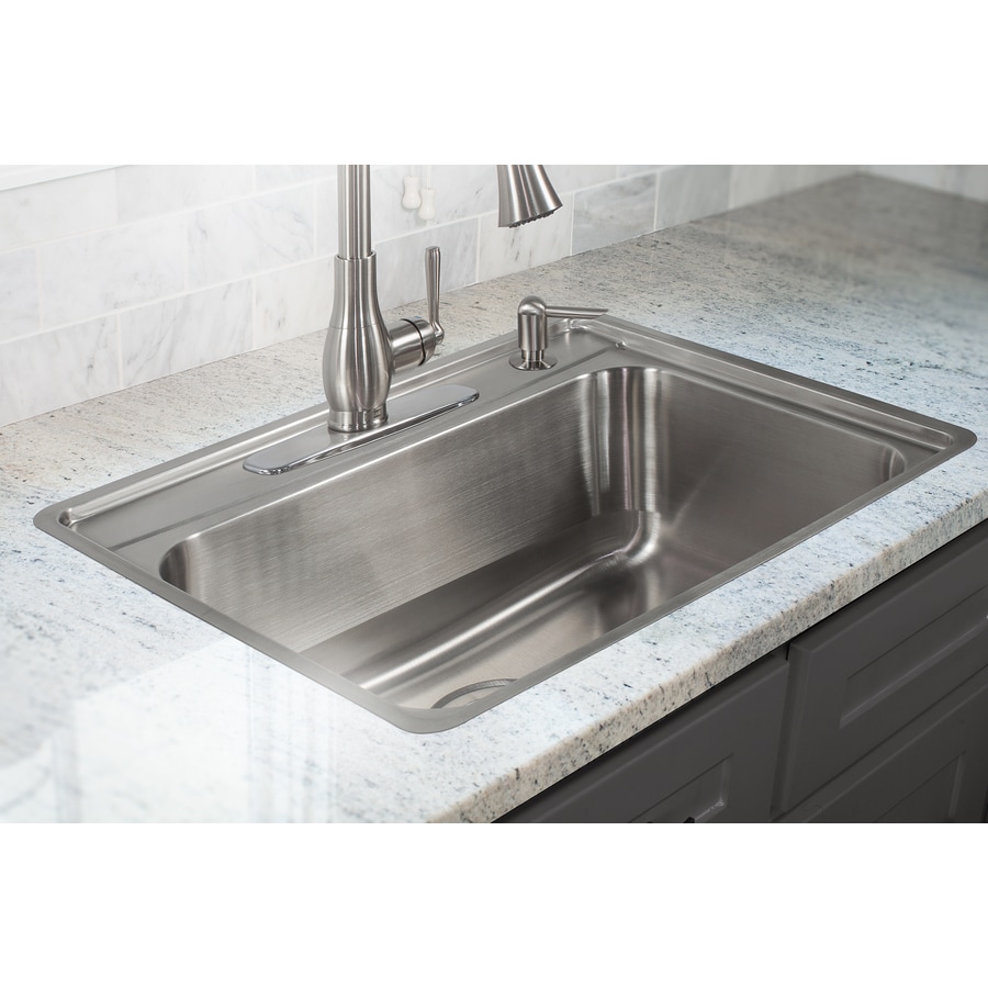 Franke Evolution 25 In X 22 5 In Stainless Steel Single Basin Drop In   039487157945 