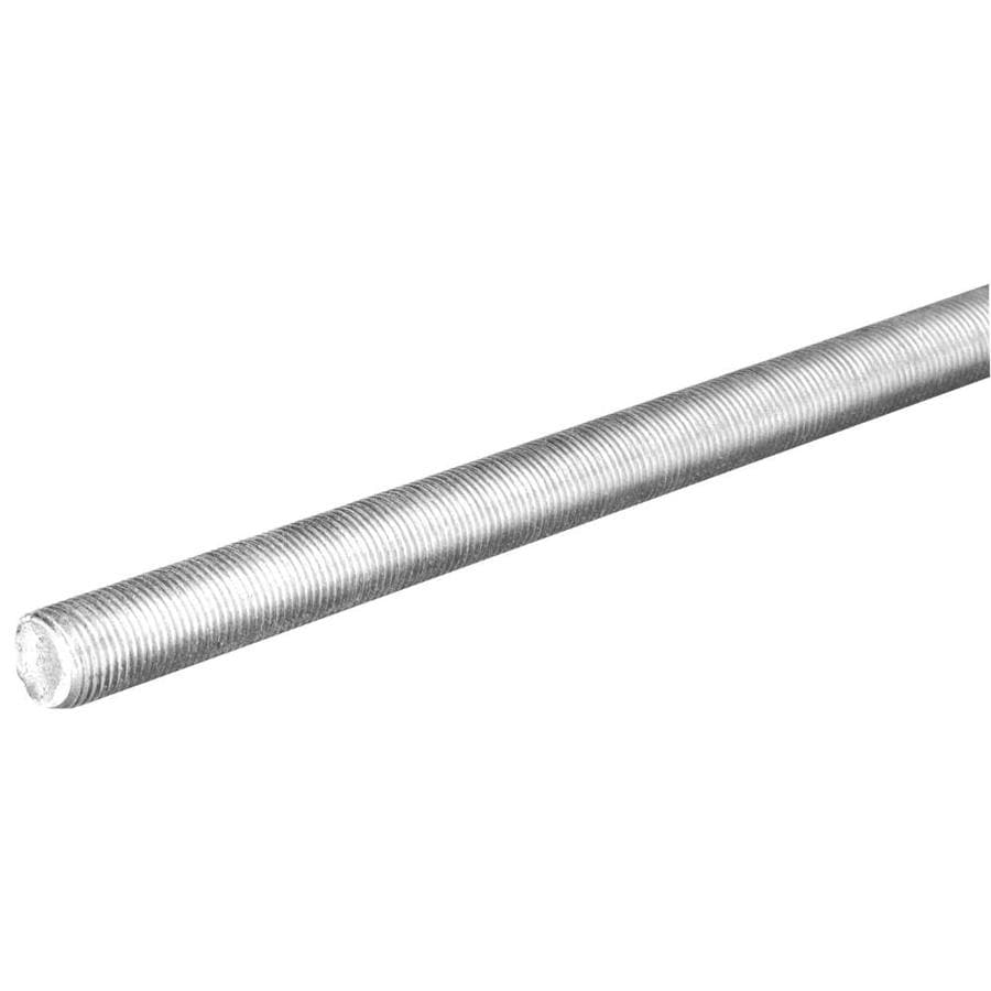 Hillman 5/8in dia x 2ft L Coarse Steel Threaded Rod in the Threaded