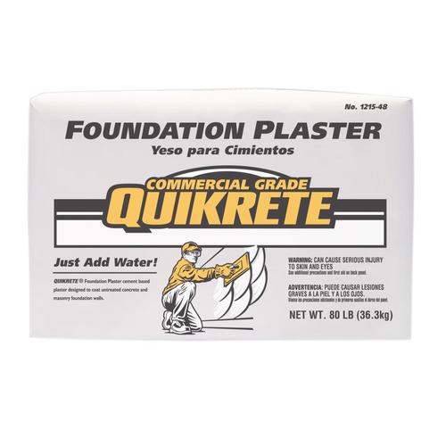 QUIKRETE 80lb Premixed Finish Coat Stucco Mix in the Stucco Mix department at