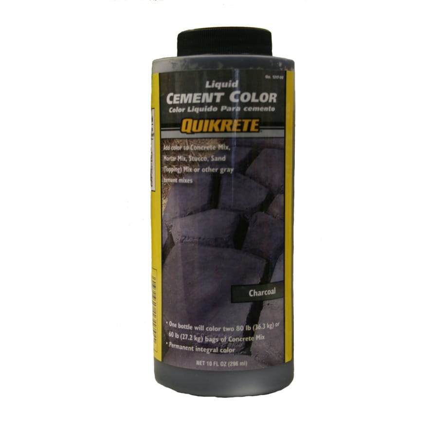 Quikrete Charcoal Cement Color Mix At Lowes Com