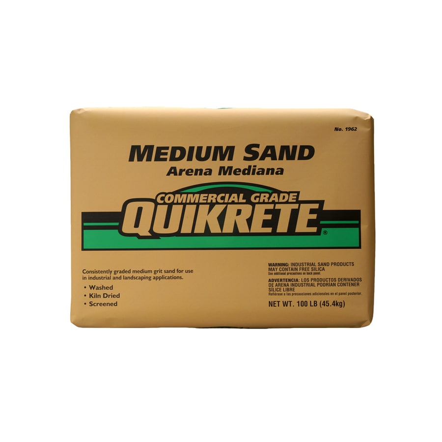 QUIKRETE 100-lb Commercial Grade Medium Sand