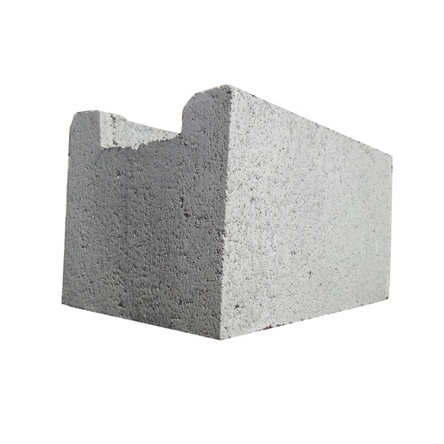 8-in x 8-in x 16-in Standard Cored Concrete Block in the Concrete