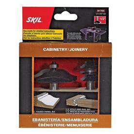 SKIL Carbide-Tipped Router Bit Set