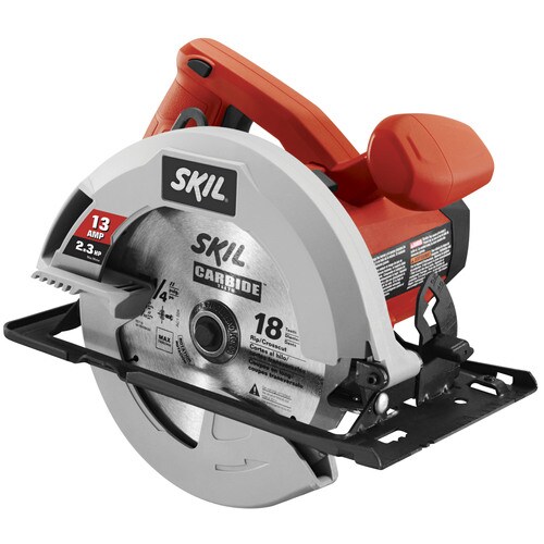 Skil 7 1 4 In Corded Circular Saw With Steel Shoe At Lowes Com