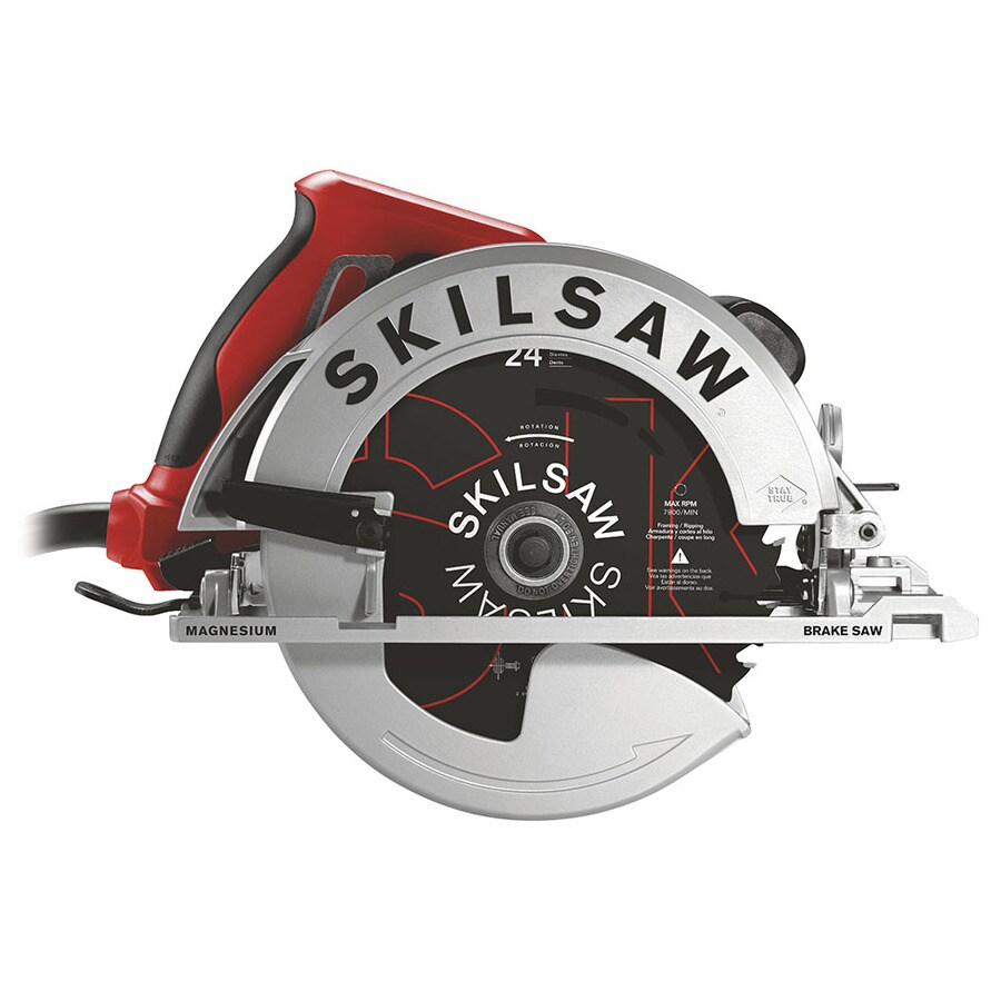 SKILSAW SIDEWINDER Máy cưa vòng có dây 7-1 / 4-in với giày Magiê phanh (Không có vỏ)