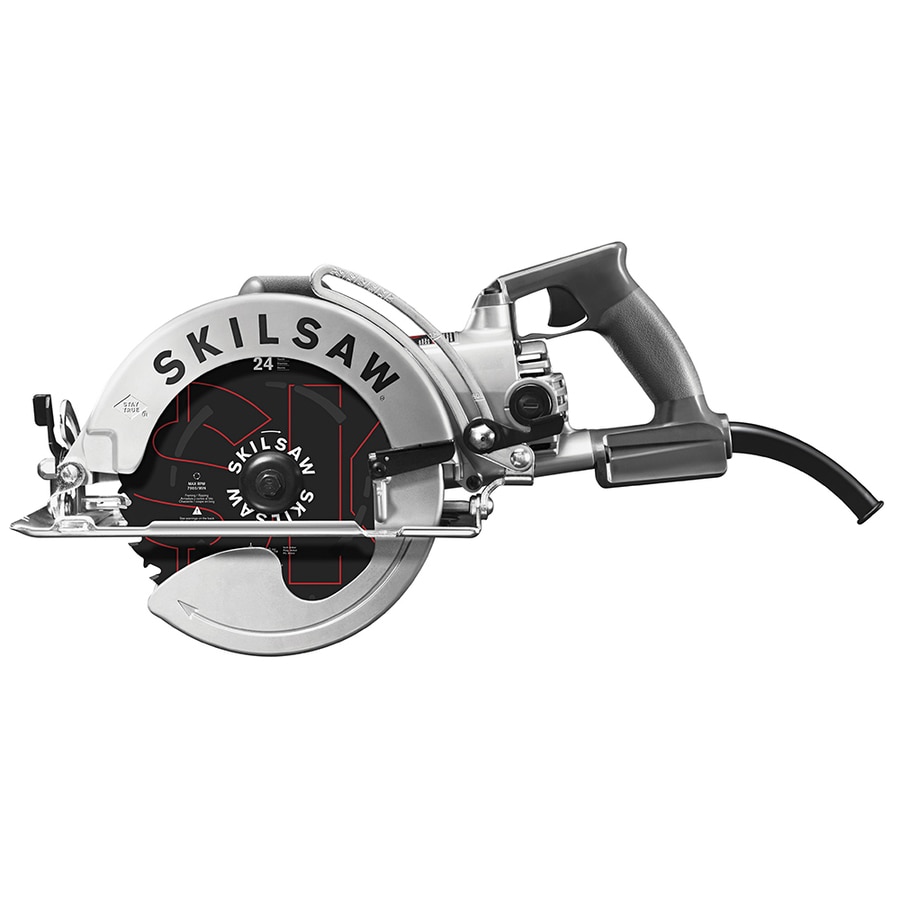 SKILSAW 8-1/4-in 15-Amp Worm Drive Corded Circular Saw with Aluminum Shoe