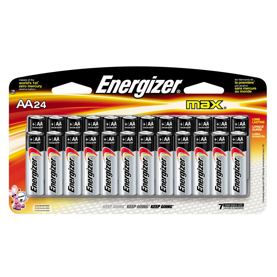 Energizer 24 Pack AA Alkaline Battery At Lowes