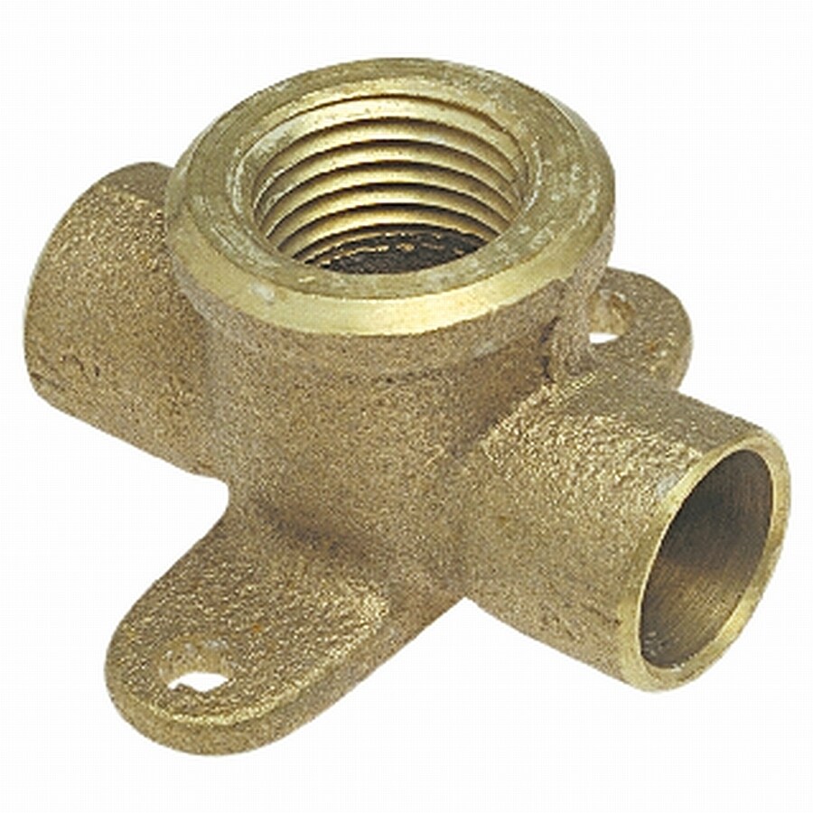 1/2in x 1/2in x 1/2in Threaded Adapter Tee with Ears Tee Fitting in