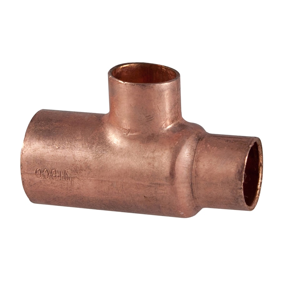 NIBCO CL611 3/4-in x 1/2-in Copper Slip Tee Fittings
