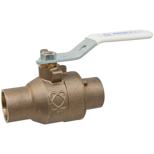 NIBCO Bronze 3/8-in Copper Sweat Ball Valve in the Ball Valves ...