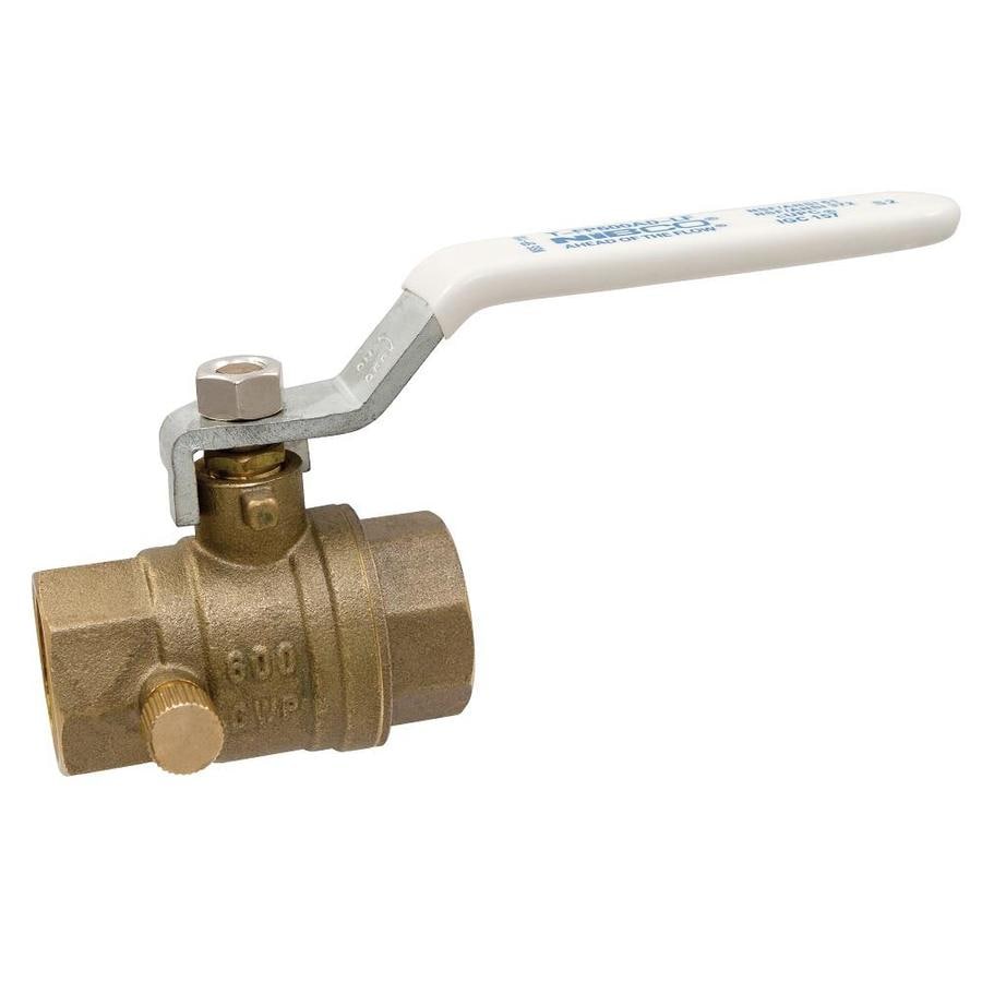 Brass 1/2-in FNPT Ball Valve