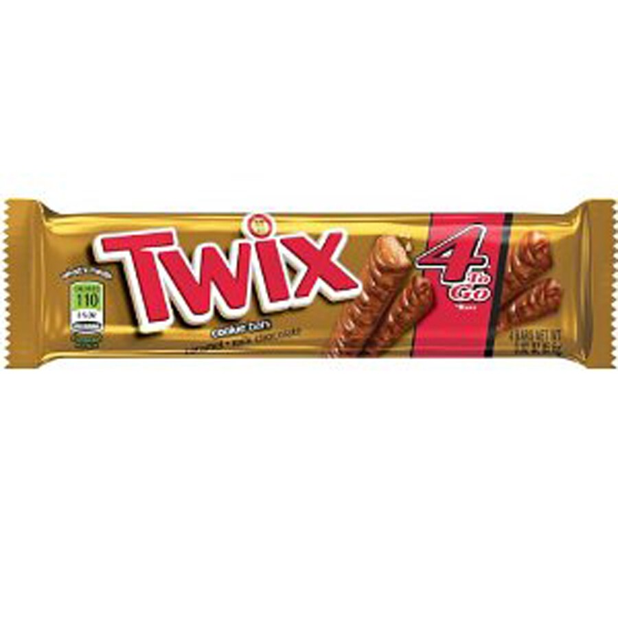 Twix Crunchy Caramel Chocolate Cookie Bars, 1.79 oz, 2 Bars per Pack in the  Snacks & Candy department at