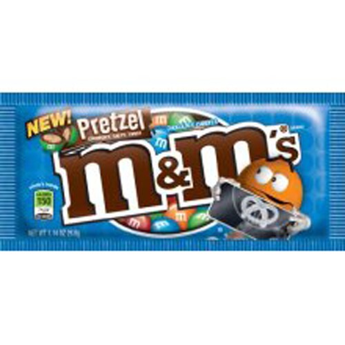 Mars, USA 1.14oz (32.3g) pretzel m&m's (040000402657)
