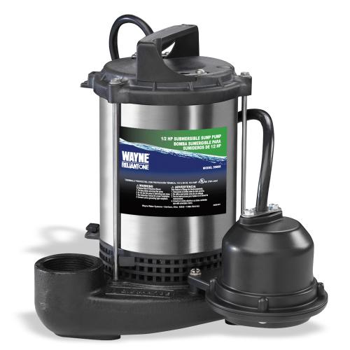 Wayne ReliantoneÂ® 1 2 Hp Submersible Sump Pump At Lowes.com