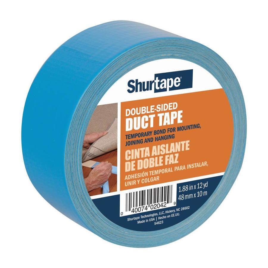 240200 Double-Sided Duct Tape 1.4-Inch by 12-Yards Single Roll 