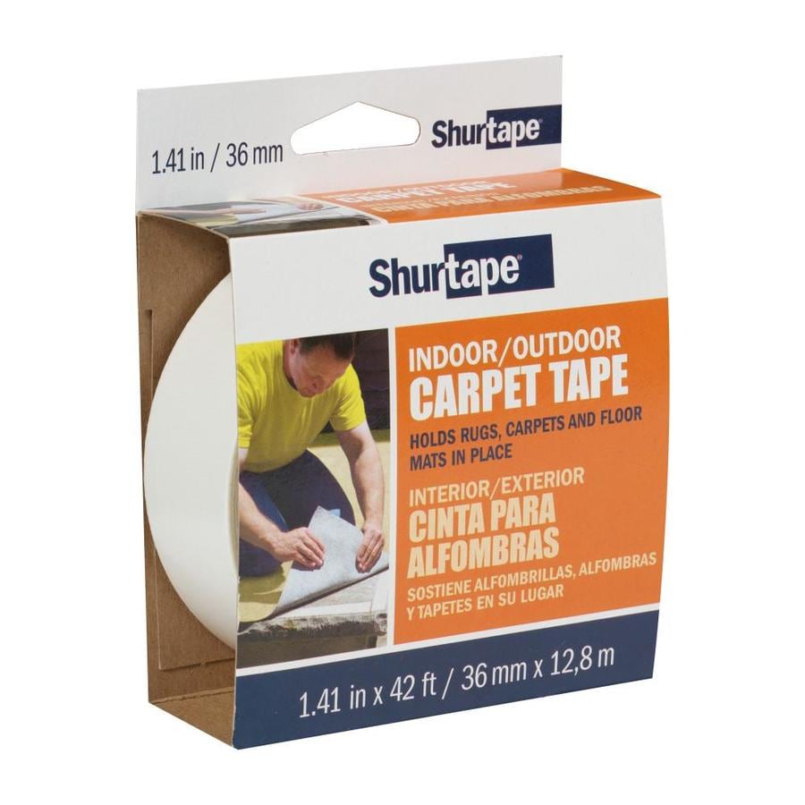 Shurtech 519244 2-1/2 Inch By 25 Foot Hold Rug Tape: Carpet Tape