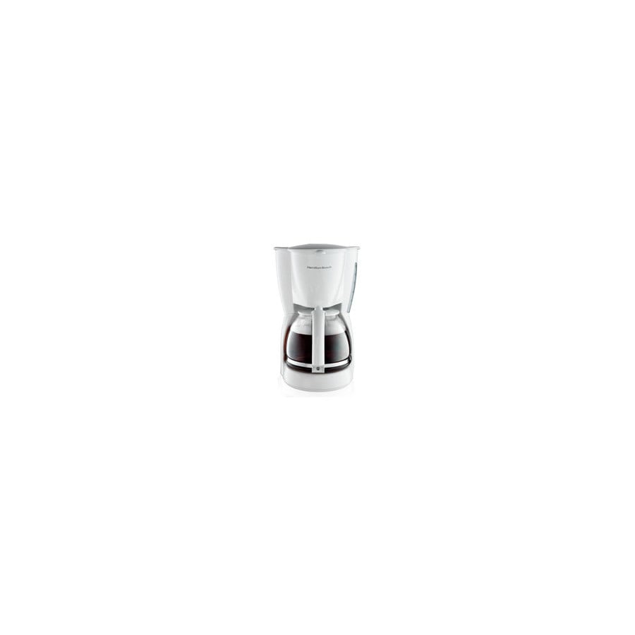 Hamilton Beach White 12-Cup Coffee Maker at Lowes.com