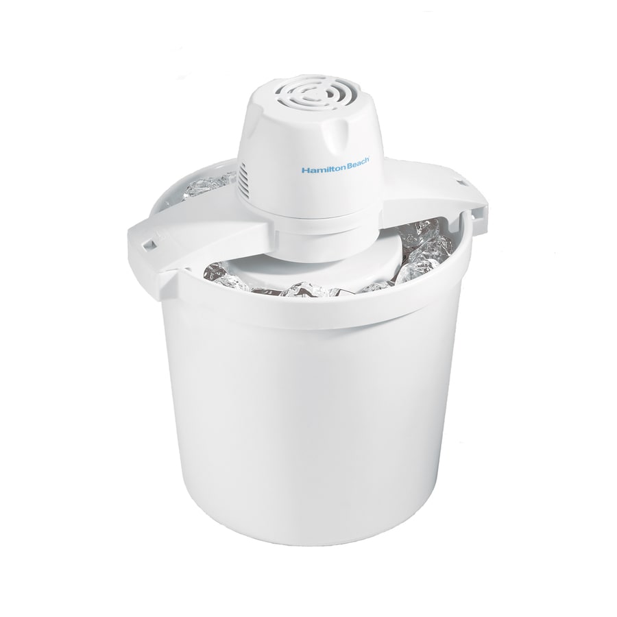 Hamilton Beach 4 Quart Ice Cream Maker At Lowes Hamilton Beach 4 Quart Ice Cream Maker