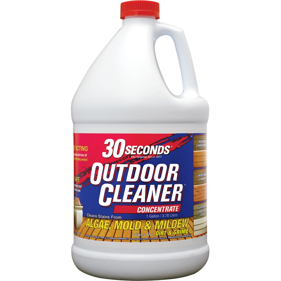 30 Seconds 1 Gallon Multi Surface Concentrated Outdoor Cleaner At