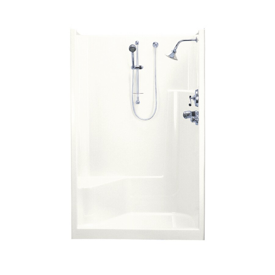 KOHLER 36"W x 48"D x 76.5"H White FRP Shower Unit at