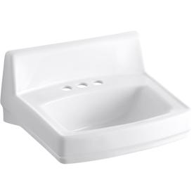kohler greenwich white wall mount rectangular bathroom sink with overflow - Wall Mount Bathroom Sink kohler greenwich white wall mount rectangular bathroom sink with overflow - Wall Mount Bathroom Sink
