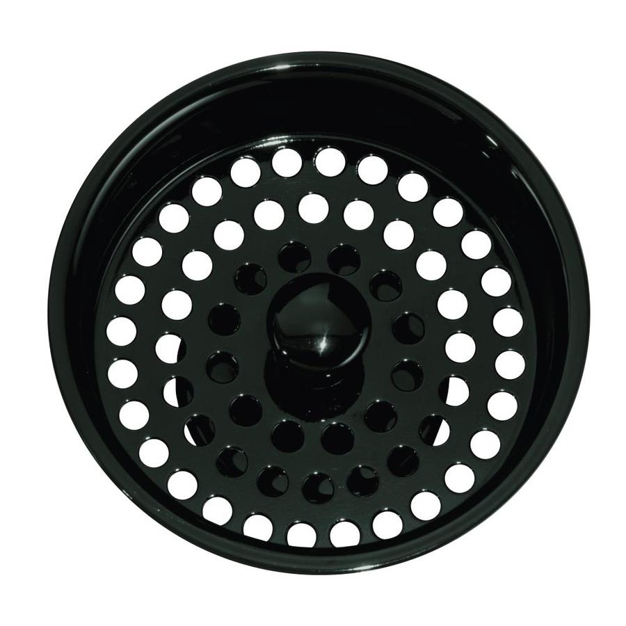 Kohler Duostrainer 4 In Black Black Plastic Rust Resistant