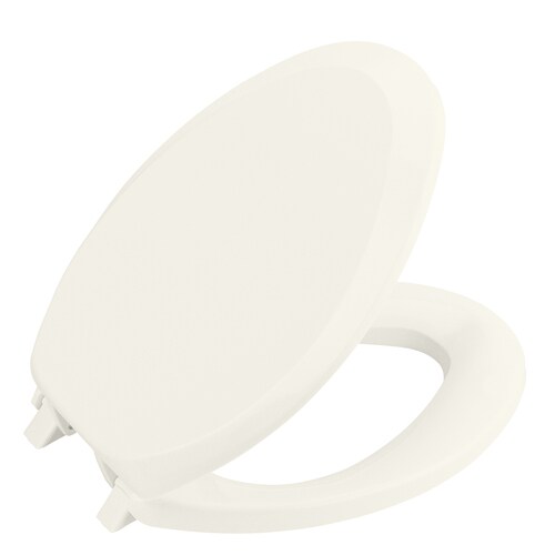 KOHLER French Curve Biscuit Elongated Toilet Seat in the Toilet Seats department at