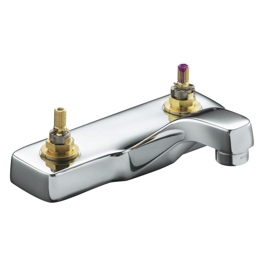 Kohler Triton Polished Chrome 2 Handle Watersense Commercial Bathroom Faucet At 8535