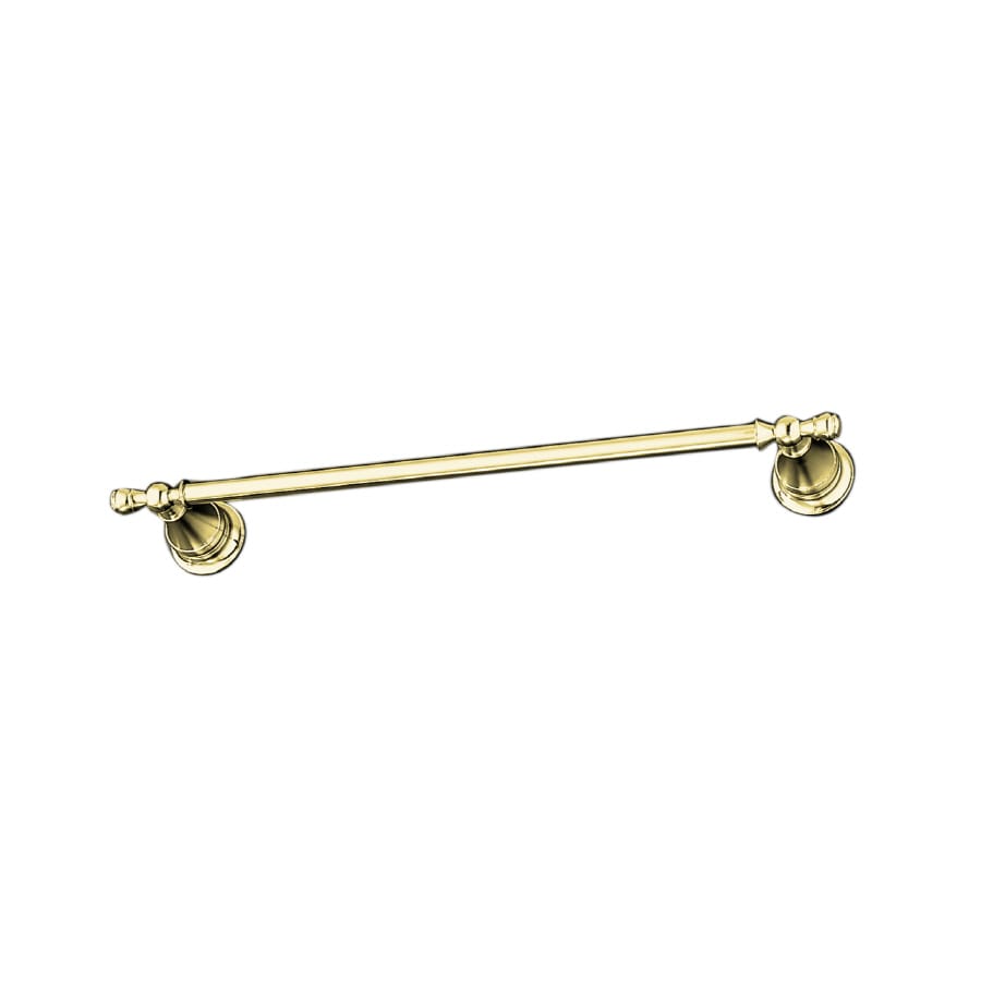 KOHLER Revival 30in Vibrant Polished Brass Wall Mount Single Towel Bar