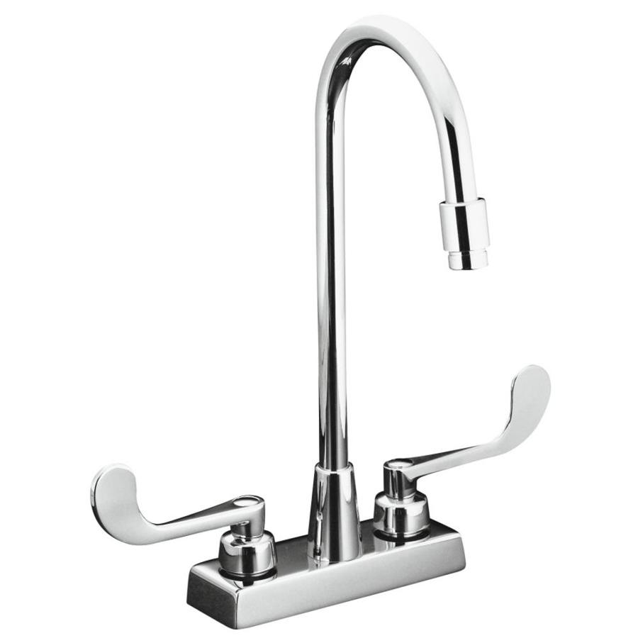KOHLER Triton Polished Chrome 2 Handle WaterSense Commercial Bathroom Faucet
