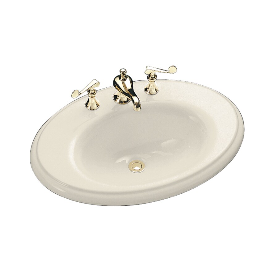 KOHLER Revival Almond Cast Iron Bath Sink at Lowes.com