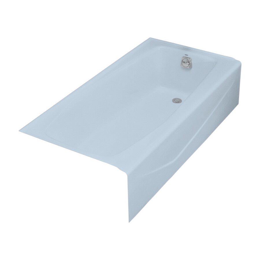 KOHLER 60" x 301/4" Villager Skylight Rectangular Skirted Bathtub at