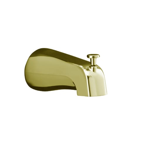 Kohler Polished Brass Bathtub Spout With Diverter At Lowes Com
