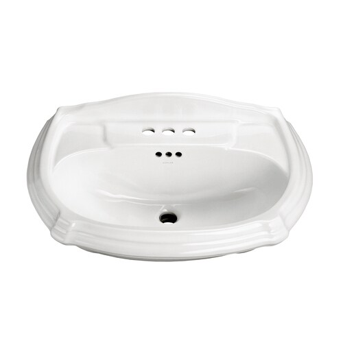 KOHLER Portrait 27in L x 19.375in W White Vitreous China Oval