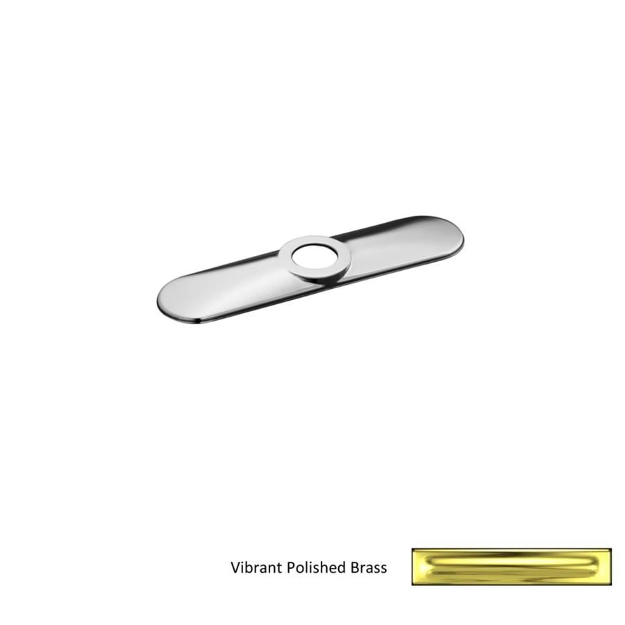 KOHLER Gold Brass Cover Plate in the Bathroom & Shower Faucet Accessories department at