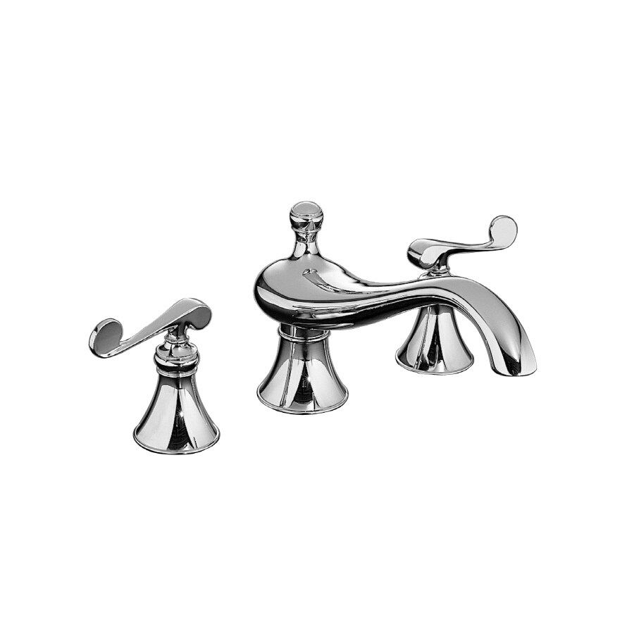 KOHLER Revival Polished Chrome 2Handle Deck Mount Bathtub Faucet in