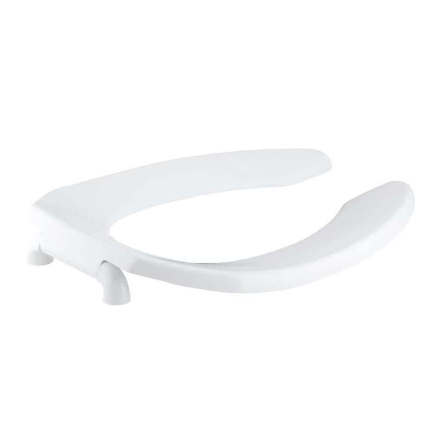 KOHLER Lustra Plastic Elongated Toilet Seat at Lowes.com